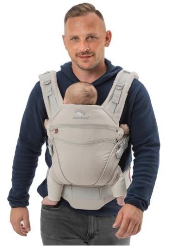 manduca XT csatos hordozó-Monochrome Cloud