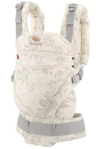 Manduca® XT biopamut csatos babahordozó-Limited Botanic Vanilia