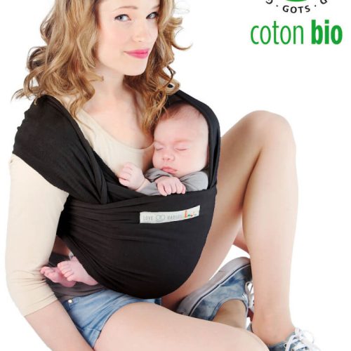 Love Radius BASIC rugalmas kendő-Fekete