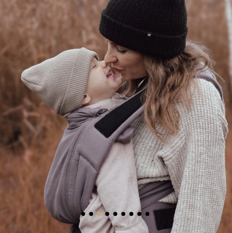 Hoppediz Bondolino babahordozó b.pure Taupe