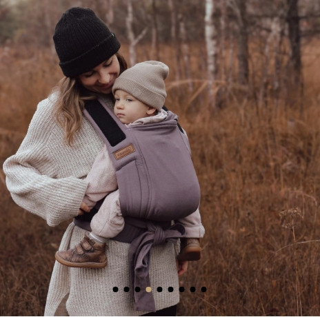 Hoppediz Bondolino babahordozó b.pure Taupe