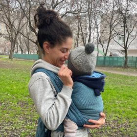 Liliputi szövött kendő Ocean Breeze 460 cm