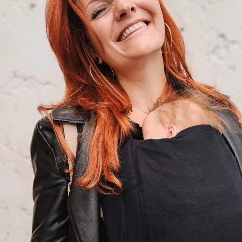 Hoppediz Bondolino babahordozó b.pure fekete