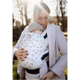 Manduca® XT biopamut csatos babahordozó-RainbowDay