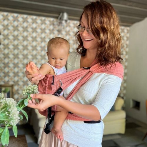 Liliputi® Félcsatos Hordozó Coral-Sand