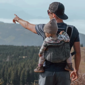 Hoppediz Bondolino babahordozó b.pure Denim