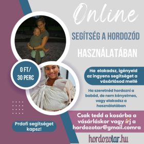 Online segítség a hordozód használatában