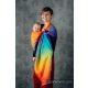 Lennylamb karikás kendő RAINBOW LOTUS standard-1.8m