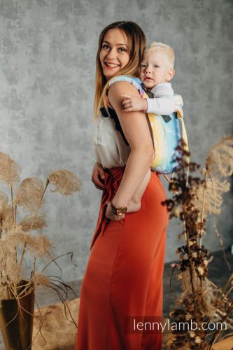 Lennylamb Onbuhimo toddler Dragonfly rainbow