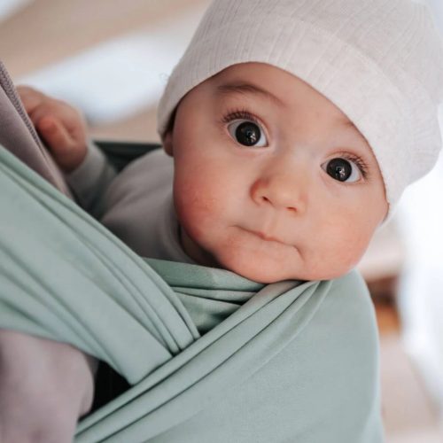 Hoppediz rugalmas kendő-Sage