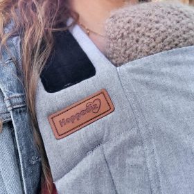 Hoppediz Bondolino babahordozó b.pure All grey